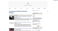 Desktop Screenshot of diversitylink.co.uk