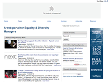 Tablet Screenshot of diversitylink.co.uk